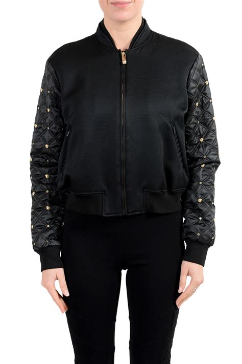 bomber versace|versace bomber jacket women's.